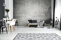 Флизелиновые фотообои винтаж 416x290 см Лофт Структура Имитация Темная бетонная стена (12137VEXXXXL) +клей