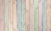 Флизелиновые фотообои под дерево 460x300 см Текстура пастельных досок (12142V12) +клей - вид 1 миниатюра