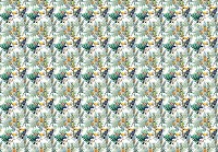 Флізелінові фотошпалери на стіну пташки 416x254 см Тукан на гілочці в джунглях (12224VEXXXL) +клей - вид 1 мініатюра