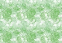 Флизелиновые фотообои в коридор 460x300 см оливковые цветы нарисованные акварелью (12286V12) +клей - вид 1 миниатюра