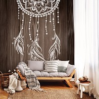 Флизелиновые фото обои текстура дерево 184x254 см стиль Бохо (12319V4A)+клей - вид 6 миниатюра