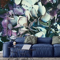 Флизелиновые 3д фотообои 312x219 см Композиция из разных цветов (12742VEXXL) +клей