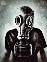 Флизелиновые фотообои 206x275 см Противогаз (12899VEA) +клей - вид 1 миниатюра