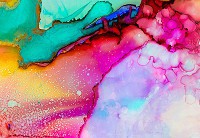 Флізелінові фото шпалери Мальовниче мистецтво Абстракція 368x254 см Акварельна фарба (12919V8)+клей - вид 1 мініатюра