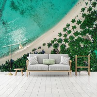 Флизелиновые фотообои лазурный берег 416 x 254 см Море - Изумрудный пляж (13022VEXXXL)+клей
