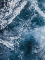 Флизелиновые фото обои море вид сверху 206 x 275 см Пенистые волны (13053VEA)+клей - вид 1 миниатюра