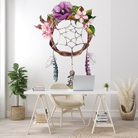 Флизелиновые фотообои перья 184x254 см Ловец снов (13067V4A)+клей