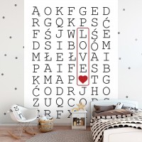 Флізелінові фото шпалери літери 206x275 см Любов(Love) (13105VEA)+клей - вид 6 мініатюра