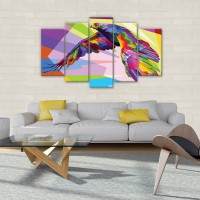 Модульна картина на полотні 100x60 см Орел (PS13141S17) - вид 2 мініатюра