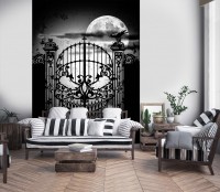 Флизелиновые фотообои 184 x 254 см Ворота в виде черепа (13242V4A)+клей - вид 6 миниатюра