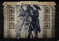 Красивые флизелиновые фотообои на кухню 254 x 184 см Мифические существа - Посмертный фотограф (13252V4)+клей