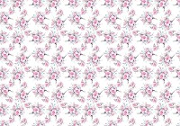 Флізелінові фотошпалери 368x254 см Квітковий принт на білому тлі (13296V8) +клей - вид 1 мініатюра