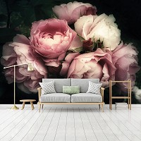 Флизелиновые фотообои в зал 3D 416 x 254 см Букет прекрасных цветов (13298VEXXXL)+клей