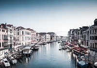 3D Флизелиновые обои города фото 254 x 184 см Центральная улица Венеции (13329V4)+клей - вид 1 миниатюра