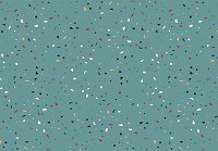 Флізелінові фотошпалери 416x290 см Текстура зеленого каменю терраццо (13474VEXXXXL) +клей - вид 1 мініатюра