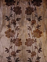 Флізелінові фото шпалери 206x275 см Коричневі квіти (13486VEA)+клей - вид 1 мініатюра