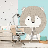 Фотообои флизелиновые 184x254 см Львенок для детей (13494V4A)+клей