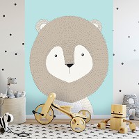 Фотообои флизелиновые 206x275 см Львенок для детей (13494VEA)+клей - вид 6 миниатюра