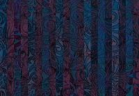 Флизелин - узоры для фото обоев 254x184 см Орнамент в темную полоску (13540V4)+клей - вид 1 миниатюра