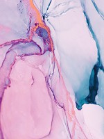 Фотошпалери флізелінові 184x254 см Сучасна акварельна структура Рожевий мармур (13556V4A)+клей - вид 1 мініатюра