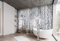 Популярные флизелиновые фотообои 520x318 см плетение по бетону - серый (13567VEXXXXXL) +клей