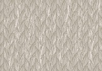 Повторюваний візерунок на флізелінових фото шпалерах 520x318 см Кучеряве ажурне бежеве листя (13681VEXXXXXL) +клей - вид 1 мініатюра