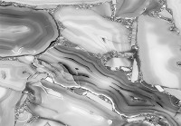 Флізелінові фотошпалери для кухні 416x290 см Мармур - Камінь що переливається сірим кольором (13726VEXXXXL)+клей - вид 1 мініатюра