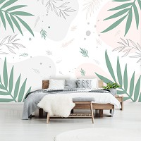 Флизелиновые фотообои 416x290 см Пастельный цвет (13756VEXXXXL)+клей