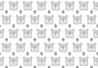 Флизелиновые фотообои в комнату девочке Детские - Мишки и желуди (13771V)+клей - вид 1 миниатюра