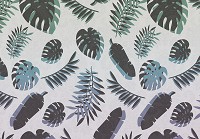 Флизелиновые фотообои 312x219 см Листья темного цвета на светлом фоне (13780VEXXL) +клей - вид 1 миниатюра