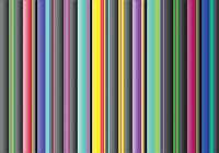 Популярные флизелиновые фотообои 368x280 см Разноцветный полосатый узор (1381V10)+клей
