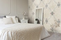 Флизелиновые фотообои винтаж Минималистичные круги (13822V)+клей