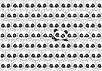 Флизелиновые фотообои в детскую комнату на стены 312 x 219 см Пандочки (13832VEXXL)+клей - вид 1 миниатюра