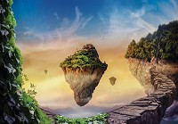 Природа флизелиновые фотообои 3D Волшебная страна (13853V)+клей - вид 1 миниатюра