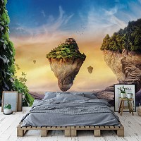Красива природа флізелінові 3D фотошпалери 416x290 см Краєвиди - Чарівний край (13853VEXXXXL)+клей