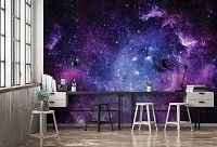 Фотообои флизелиновые 312 x 219 см Космос - Звездное небо (13861VEXXL)+клей