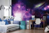 Фотообои флизелиновые 312 x 219 см Космос - Фантастическая туманность (13866VEXXL)+клей