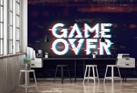 Фотообои флизелиновые 460 x 300 см для подростков Конец игры(Game Over) (13876V12)+клей