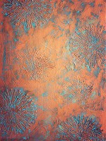 Флізелінові фотошпалери лофт 184x254 см Мідна структура (13961V4A)+клей - вид 1 мініатюра