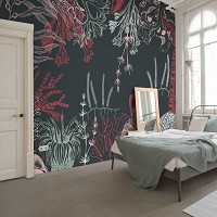 Современные флизелиновые фотообои на стену 460x300 см Иллюстрация Морской Жизни (14067V12) +клей