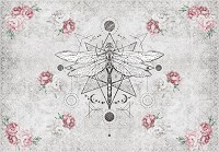 Флизелиновые фотообои бетон 416x254 см Бохо Стиль Стрекоза Розовые Пионы (14293VEXXXL)+клей - вид 1 миниатюра