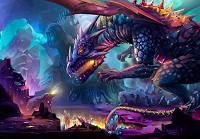 Флізелінові фотошпалери в кімнату 312x219 см Фентезі Печера Дракона (14305VEXXL)+клей - вид 1 мініатюра