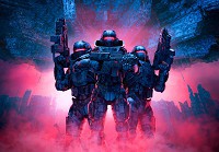 Флизелиновые фотообои 3D 416x254 см Космические фантастические войны (14306VEXXXL)+клей - вид 1 миниатюра