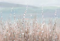 Флізелінові фотошпалери живопис мистецтво 460x300 см Ранкове поле на небесному фоні в мальованому стилі (14441V12) +клей - вид 1 мініатюра