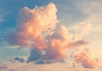 Флизелиновые фотообои на всю стену 254x184 см Природа Небо Облака на закате солнце (14570V4)+клей - вид 1 миниатюра