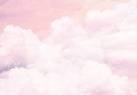 Флизелиновые фотообои красивые 368x254 см Природа Небо Розовые сказочные облака (14572V8)+клей - вид 1 миниатюра