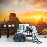 Флизелиновые фотообои 3д природа 312x219 см Пустынный пейзаж в Аризоне (14623VEXXL)+клей - вид 8 миниатюра