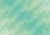 Популярные флизелиновые фотообои 416x254 см Повторяющийся узор на бирюзовом фоне (1463VEXXXL)+клей