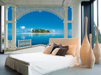 Фотошпалери 3D море 366х254 см Wizard + Genius 282 Досконалий день 8 сегментів (7611487002826)+клей - вид 1 мініатюра