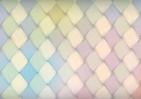 Флизелиновые фотообои в интерьере 416x254 см Стеганый узор пастельных тонов (1471VEXXXL)+клей